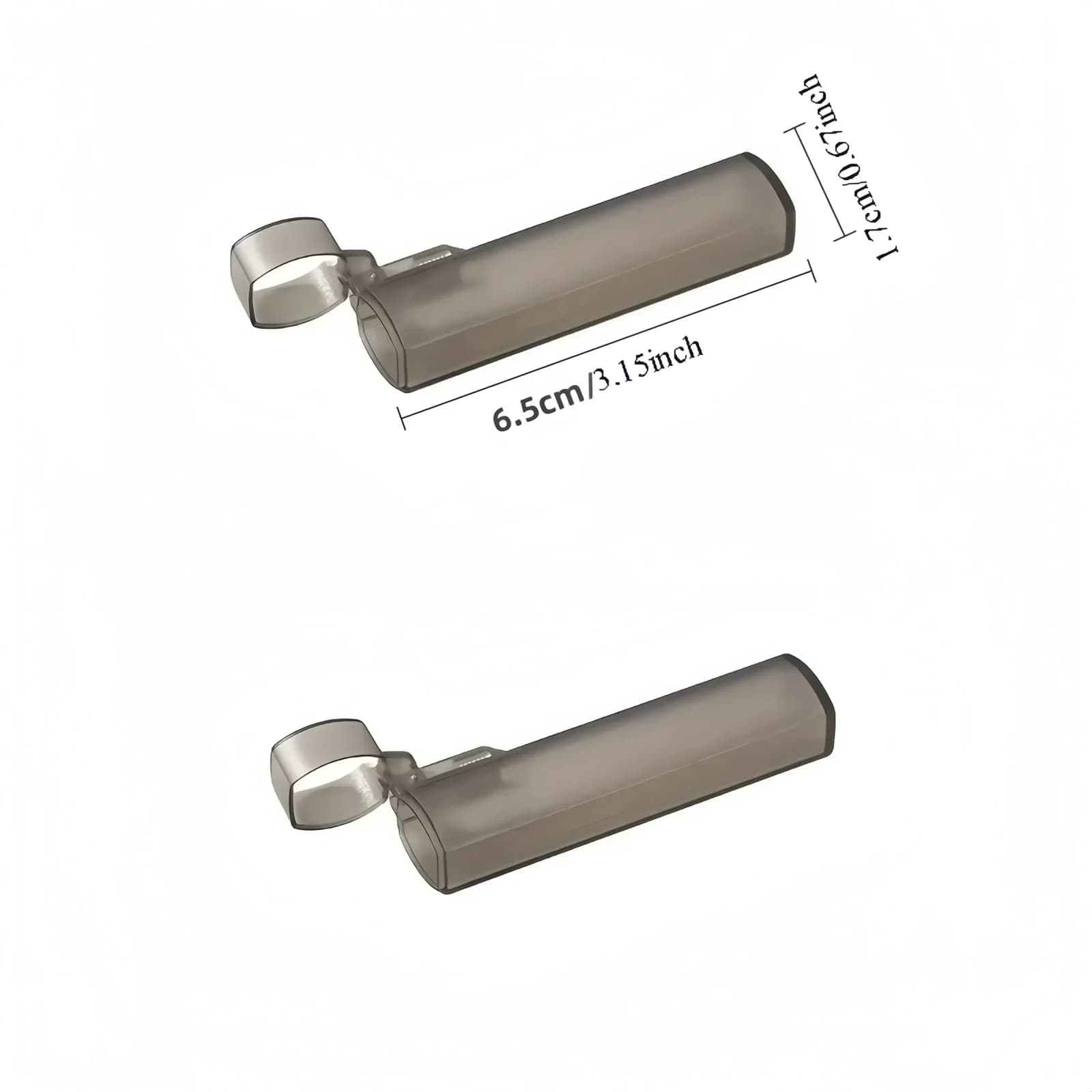 Kitchen, and Restaurant Supplies, Plastic Portable Toothpick Case - Clear Toothpick Holder for Outdoor Travel