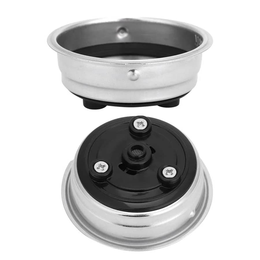 51Mm 1/2 cups Coffee Filter Baske Detachable Stainless Steel Coffee Filter Basket Strainer Coffee Machine Accessories For Home