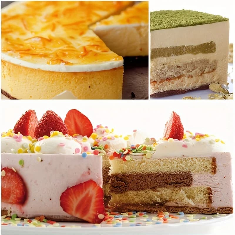 1pc Stainless Steel Telescopic Mousse Ring Circle Mold Rustproof Adjustable Mousse Cake Ring for Easy Release Baking Ring Tools