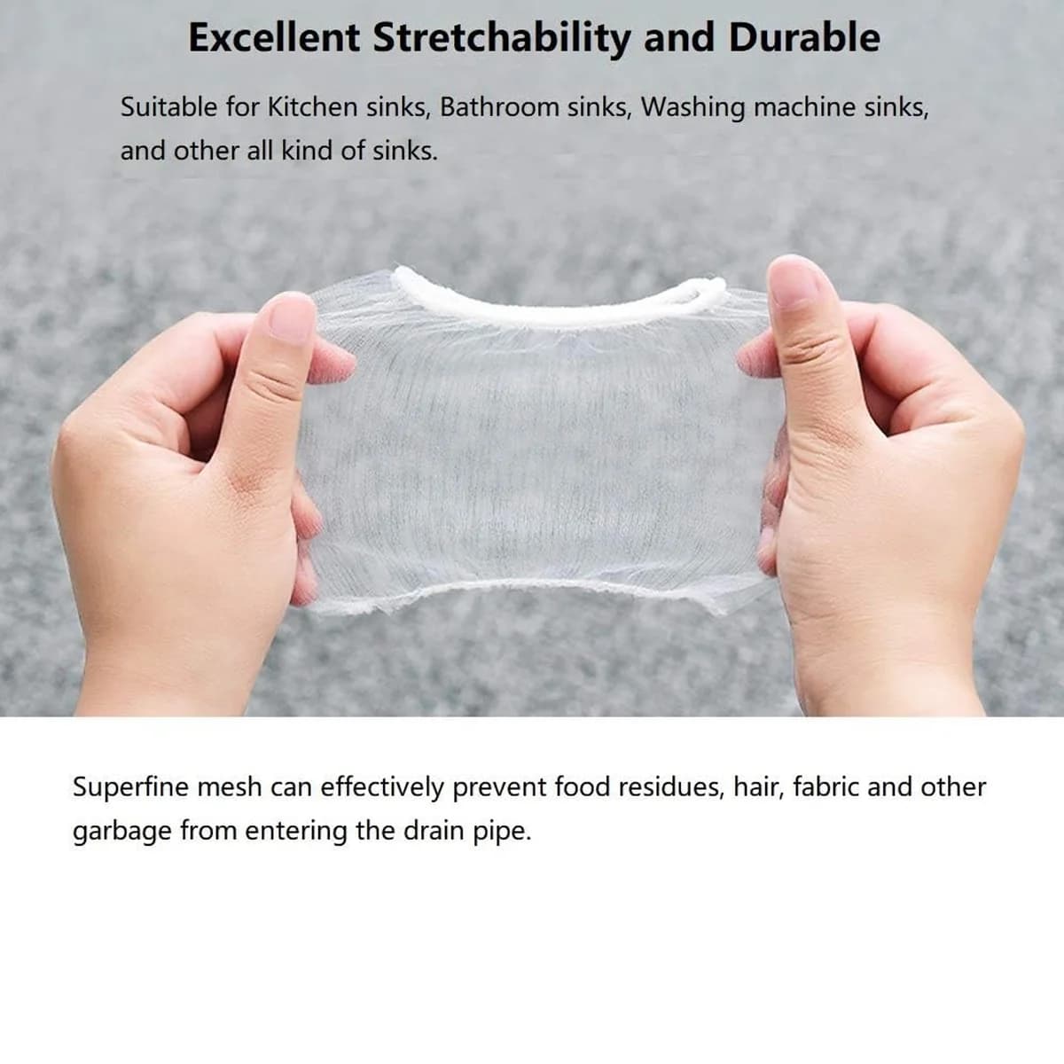 Kitchen Food Residue Sink Filter Bag Suitable For Various Sinks Disposable Food Residue Collectors Convenient Drain Garbage Scre