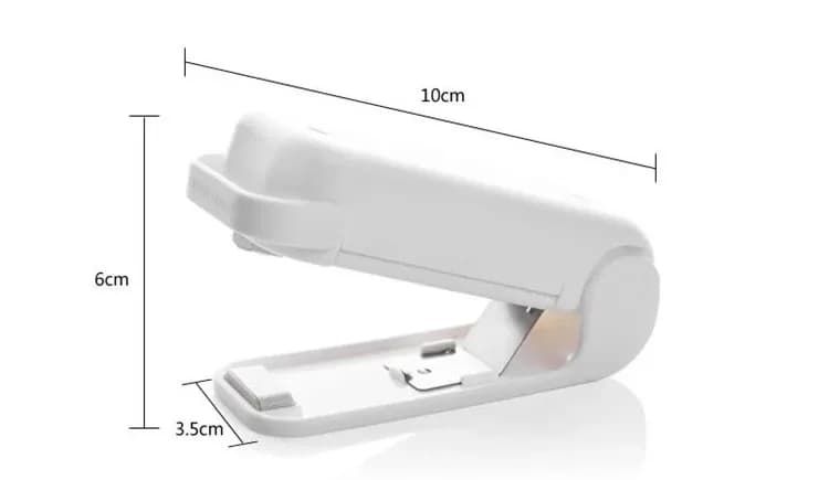 1pc Kitchen Handheld Snack Sealer, Plastic Bag Sealer For Freshness, Easy-To-Use Kitchen Gadge, Portable Heat Sealer Packaging