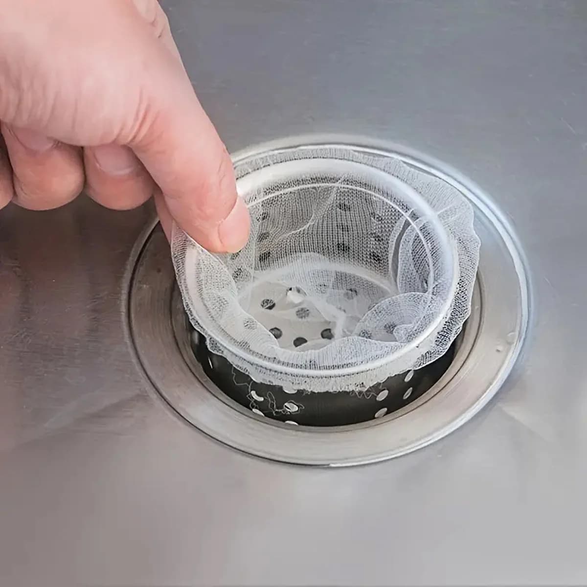 Kitchen Food Residue Sink Filter Bag Suitable For Various Sinks Disposable Food Residue Collectors Convenient Drain Garbage Scre