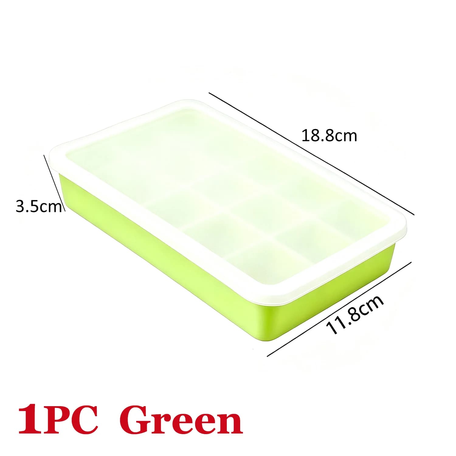 15 Cavity Ice Cube Tray Silicone Square Ice Trays Easy Release Stackable Ice Cube Molds with Removable Lid Ice Cubes for Whiskey
