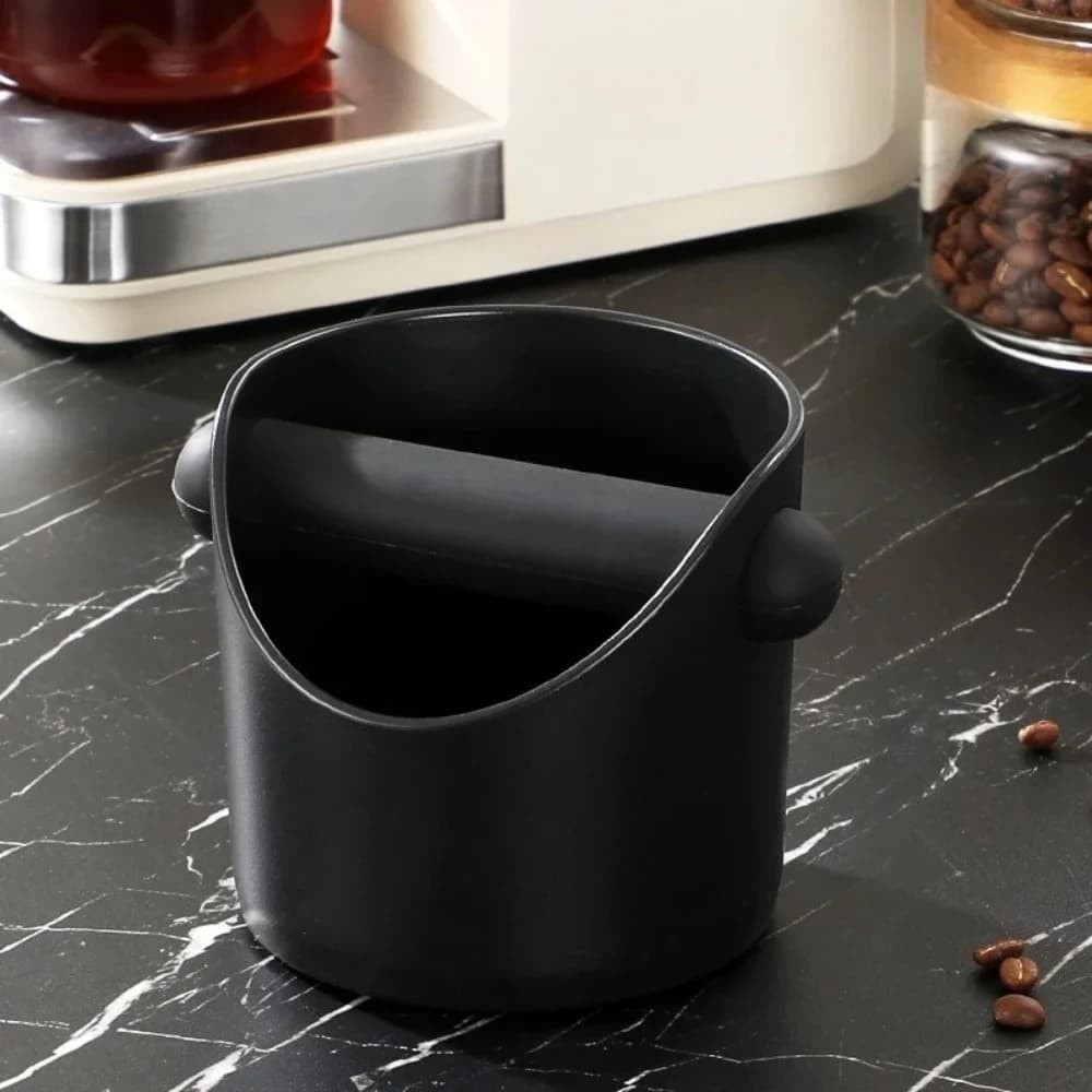 Coffee Knock Box Anti Slip Shock-absorbent Dump Coffee Grind Knock For Espresso Grind Dump Waste Bin Cafe For Barista