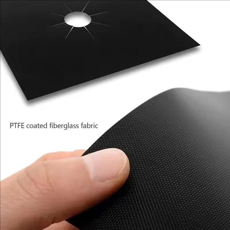 2/4/8Pcs Gas Stove Protector Cooker Lid Liner Cleaning Pad For Kitchen Cookware Accessories Piece Reusable Boiler Hood Protectiv