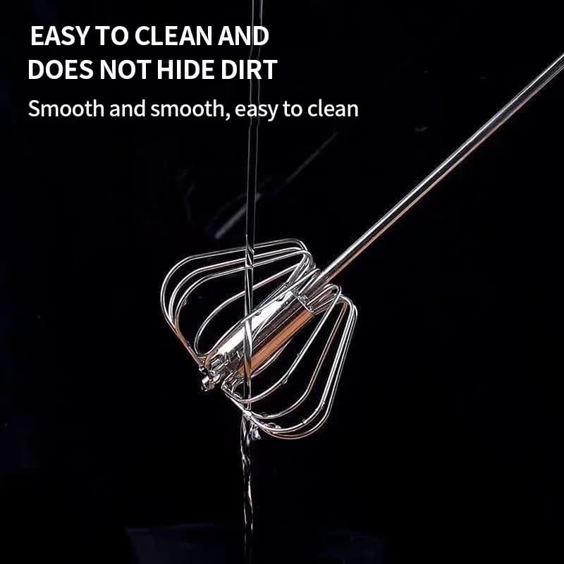 Semi Automatic Egg Beater Manual Rotating Cream Mixer Household Baking Tool Kitchen Gadget for Egg Blending Cake Mixing