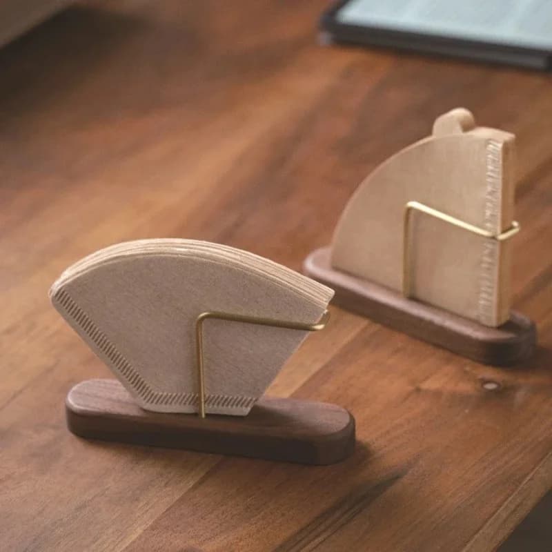 Coffee Filter Holder, Stand Coffee Paper Storage, Coffee Filter Container Coffee Filters